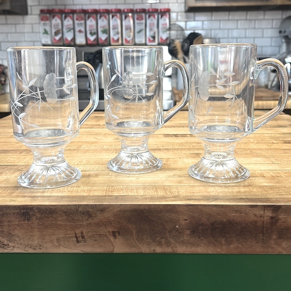 Princess House Heritage Irish Mugs